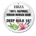 Milky Way Natural Virgin Human Hair Braids Ibiza Deep Bulk 18"